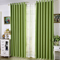 Tissus de rideaux occultants modernes et écologiques 100 % polyester de haute qualité, rideaux de fenêtre de luxe, options personnalisables, isolation phonique