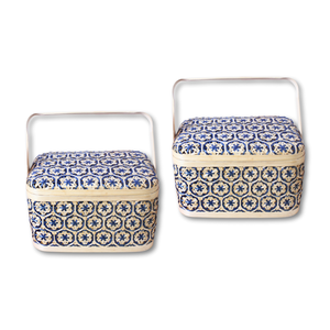 El producto superior hace que cada regalo sea especial con cestas de regalo de bambú rústicas, elegantes y versátiles para cualquier celebración - Product Image 1