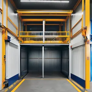 Nuevo elevador hidráulico de mercancías para industrias de maquinaria de fabricación de construcción industrial - Product Image 3