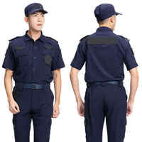 Uniforme de sécurité de haute qualité pour le désert, unisexe, pour l'extérieur, uniforme de garde du corps complet, uniformes de sécurité personnalisés, protection UV, polyester