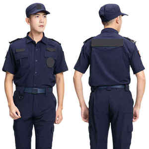 Uniforme de sécurité de haute qualité pour le désert, unisexe, pour l'extérieur, uniforme de garde du corps complet, uniformes de sécurité personnalisés, protection UV, polyester - Product Image 3