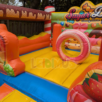 Château gonflable à bonbons, structure gonflable, gonflable pour enfants, trampoline gonflable pour enfants