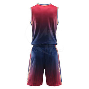 ชุดเครื่องแบบบาสเก็ตบอลสำหรับผู้ชายชุดเครื่องแบบบาสเก็ตบอลไซส์ใหญ่พิเศษระบายอากาศได้ดีใส่สบาย - Product Image 2