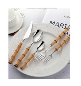 Juego de Cubiertos de Alta Calidad para Bodas y Cenas, Juego de Cubiertos de Acero Inoxidable 304 Altamente Pulido, Estilo Vintage - Product Image 4