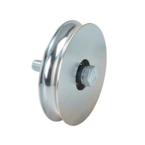 Ruote X Cancello Gola Tonda Con Bullone 1 Cuscinetto 100 mm - Product Image 1
