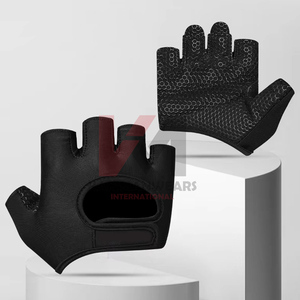 ถุงมือฟิตเนสระดับพรีเมียม ป้องกันการลื่น สายรัดยกน้ำหนัก แผ่นรองยกน้ำหนัก สำหรับเดดลิฟท์ ครอสฟิต ออกกำลังกายในยิม ปกป้องฝ่ามือ - Product Image 1