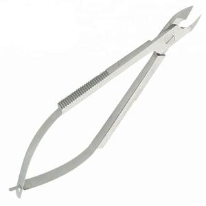 Pince à ongles à cuticules en acier allemand avec double fourche et action ressort Pince à ongles à cuticules - Product Image 6