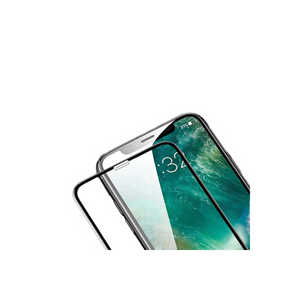 Protection d'écran en céramique à couverture intégrale Netzy pour iPhone 11 Pro, installation facile, cadre noir, film anti-éclats SE 2020 - Product Image 4