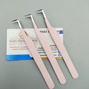 ขนตาปลอม90องศาใหม่ล่าสุดแหนบต่อขนตาพัดลมพร้อมปลายเส้นใยเอียง - Product Image 2