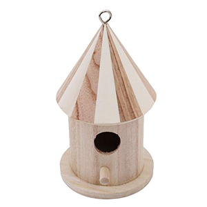 Maison d'oiseau de forme ronde pour oiseau avec qualité durable avec une finition élégante nichoir suspendu à des prix abordables - Product Image 3