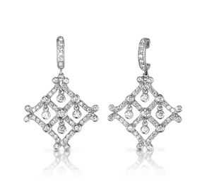 Topcarat 925 <b>Sterling</b> <b>Silver</b> Cute Stud <b>Earrings</b> for Women with Zircon Stone-Anniversary Gift & Party Jewelry - Product Image 1