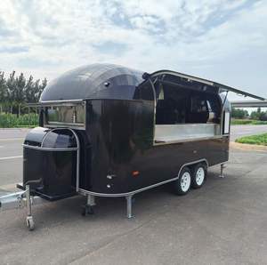 2025 Concession restauration mobile bar barbecue remorque alimentaire entièrement équipée crème glacée café camion de restauration rapide à vendre. - Product Image 1