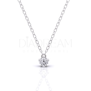 Premium 925 Collier En Argent Leb Grown Diamant Nouveau À La Mode Glacé Hip Hop Coeur Coupe Pendentif Chaîne pour Cadeau De Fiançailles - Product Image 1