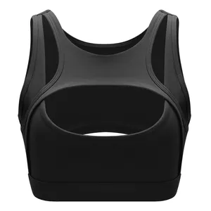 Sujetadores deportivos de tiras con logotipo personalizable para mujer fitness yoga entrenamiento Sujetador deportivo para mujer sujetador transpirable y duradero para mujer