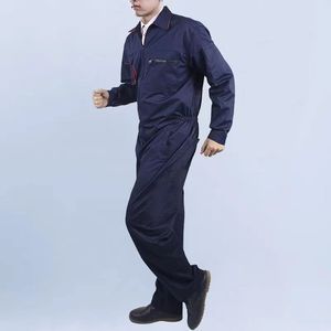 Overoles de Trabajo Unisex Personalizados, Duraderos, de Algodón, Transpirables, Reflectantes, Impermeables, Antiestáticos, para Construcción y Calderas - Product Image 2