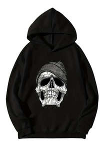 Sudadera con Capucha Personalizada con Bordado Chenille para Hombre, Chaqueta de Felpa, Corte Regular, Algodón Grueso de Alta Calidad para Invierno - Product Image 3