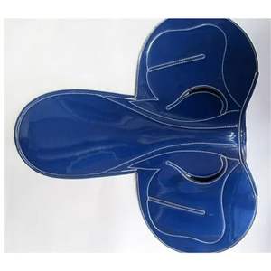 Selle de course équestre en cuir synthétique de haute qualité, arbre en plastique léger, confortable et personnalisable, vente en gros - Product Image 2