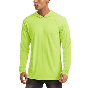Sweat à capuche Performance en microfibre à manches longues pour hommes Taille XL Polyester respirant Ensembles de styles de vêtements de pêche en vrac fournis - Product Image 1
