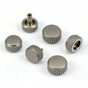 เม็ดมะยมนาฬิกาไทเทเนียม TC4 เกรด 5 ความแม่นยำสูง ผลิตด้วยเครื่อง CNC พร้อมโลโก้สั่งทำพิเศษสำหรับนาฬิกาจักรกล อะไหล่โรงงาน OEM - Product Image 1