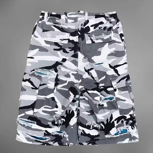 Haute qualité hommes court avec pointe en métal cordon dernière mode et short à la mode décontracté uni teint hommes décontracté court gym - Product Image 5