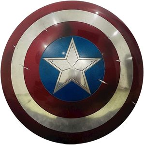 Escudo del Capitán América de Primera Calidad con Aspecto Moderno en Metal, Precio al por Mayor, Nuevo Diseño de Escudo Metálico en Bajo MOQ y Precio Económico - Product Image 3