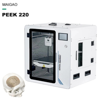 Oferta Especial MAIGAO Peek220, Impresora 3D Industrial con Nivelación Automática, FDM, PEEK, PEI, Nylon