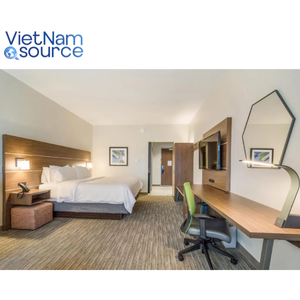 โต๊ะเครื่องแป้งไม้แบบไม่ต้องออกแรงเฟอร์นิเจอร์โรงแรม-ชุดที่ใช้งานได้และมีสไตล์เฟอร์นิเจอร์โรงแรมฮอลิเดย์อินน์จากเวียดนามแหล่งที่มา - Product Image 2