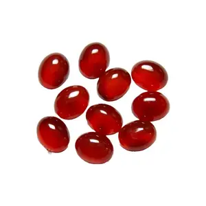 Edelstein Oval Cabochon Karneol Rot Achat 10x8mm