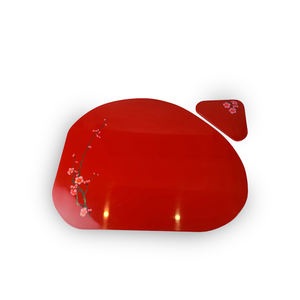 Fábrica de Vietnam hecha a mano laca tradicional servilletero y posavasos modelo LRC6026 artesanía de Material Natural - Product Image 3