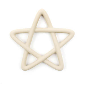 Anneau de dentition pour nourrissons allaités, nouveau design 2026, multicolore, pentagramme, jouet en silicone pour bébé, sans BPA, qualité alimentaire - Product Image 3