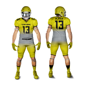 Uniforme personnalisé de football américain blanc et gris ensemble de pantalons en jersey rembourré conception de vêtements de sport d'équipe respirants et durables - Product Image 2