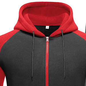 ชุดวอร์มผู้ชาย โพลีเอสเตอร์ 100% สำหรับฤดูใบไม้ร่วง/ฤดูหนาว เสื้อฮู้ดแบบเรียบ ชุดจ็อกเกอร์ ไซส์ใหญ่ ใส่สบาย เหมาะสำหรับออกกำลังกาย - Product Image 5