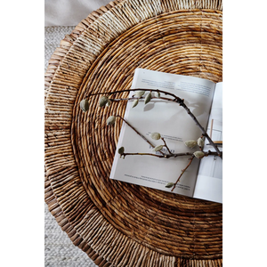 โต๊ะน้ำชาผักตบชวาสานทำจากเวียดนามวัสดุเป็นมิตรต่อสิ่งแวดล้อมเฟอร์นิเจอร์บ้านของตกแต่งบ้าน - Product Image 5