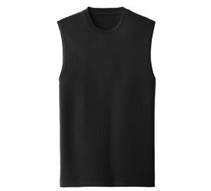 2025 Summer New Style Tank <b>Top</b> Custom Color Sleeveless T-Shirt Cotton <b>Oversize</b> Men Sleeveless Shirt - Product Image 6
