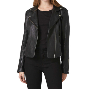 Vestes légères en cuir de vache Vestes en cuir de vache Design professionnel Vestes en cuir formelles pour femmes Vestes en cuir Sexy et Slim Fit - Product Image 6