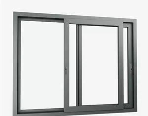Ventana corredera de aluminio personalizada con vidrio templado, eficiencia energética, OEM, precio de fábrica, fabricantes de Vietnam, garantía comercial - Product Image 1