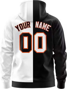 เสื้อฮู้ดดี้เยาวชนแบบกำหนดเอง พร้อมชื่อทีมและหมายเลข ผลิตจากผ้าฝ้ายฟลีซ สำหรับกีฬาและสวมใส่ลำลอง ผู้ผลิตและผู้ส่งออก - Product Image 2