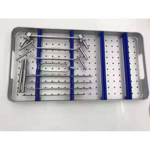 Kit de Instrumentos Ortopédicos para Cirugía de Fracturas de Fragmentos Pequeños, Acero Certificado CE, 1 Año de Garantía, Instrumentos SurgiRight - Product Image 5