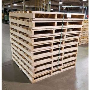 Venta al por mayor a granel Europallets EPAL Pallets de madera Estándar DE LA UE 1200X800 Euro Single Faced 4-Way Entry Barato Euro Pallet Transporte - Product Image 4