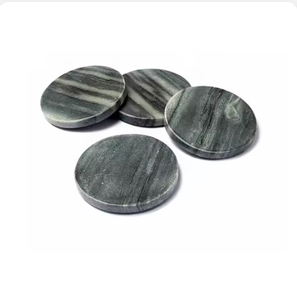 Sous-verres incrustés en os de forme carrée parfaits pour la maison, les articles d'hôtel, les ustensiles de cuisine et les accessoires de vaisselle en os - Product Image 5