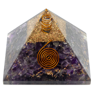 Pyramides d'orgone d'améthyste pyramides d'orgone - Product Image 1