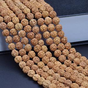 Joyería de la oración de la cuerda de las piezas de Rudraksha del color natural de la alta calidad del precio al por mayor para los hombres y las mujeres - Product Image 2