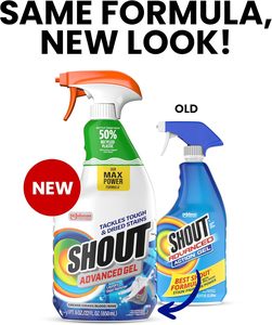 Shout Advanced Laundry Stain Remover Gel Spray 22 oz Pack de 3 - Product Image 5