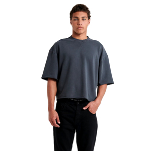 Vêtements pour hommes de conception professionnelle meilleure qualité 100% coton T-shirts surdimensionnés personnalisés OEM entretenus - Product Image 1