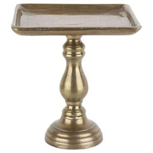 แท่นวางเค้กอลูมิเนียมทันสมัยพร้อมดีไซน์ร่วมสมัยและคุณภาพที่เหนือกว่าสำหรับโอกาสพิเศษใดๆที่ขัดเงาสีทอง - Product Image 1