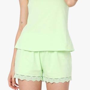 Custom Embroider Logo Summer Shirts <b>Shorts</b> Loungewear <b>Women</b> Sets Modal Workout Lounge Wear Two 2 Piece Set for <b>Women</b> Set <b>shorts</b> - Product Image 5