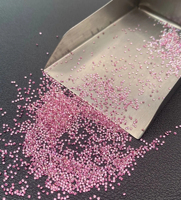 Diamants en vrac cultivés en laboratoire de couleur rose fantaisie taille brillant 1 TCW VVS-VS 0,80 MM-1,30 MM SHRAMAN DIAMOND Vente en gros directe pour les bijoux