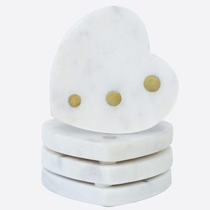 New Arrival Eco-Friendly Stone <b>Table</b> <b>Coasters</b> Natural Pebble <b>Coasters</b> for Drinks Decorative Stone <b>Coasters</b> for Coffee <b>Tables</b> - Product Image 4