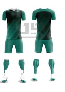 Uniforme de Campeonato de Fútbol, Jersey y Pantalones Cortos de Alto Rendimiento para Deportes Competitivos, Prácticas, Torneos y Eventos, 100% Poliéster - Product Image 4