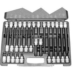 972gv 1/2\" Chrome Finish Wrench Set for Torx <b>Internal</b> <b>Drive</b> Screws Square Spanner Hand Tool for Repair Use OEM Customizable - Product Image 1